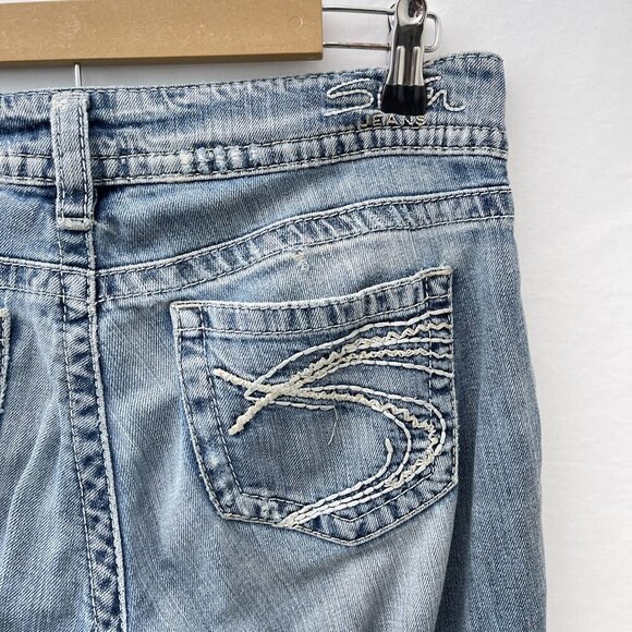 Silver Jeans Co. Suki Mid-Rise Bootcut Jeans Light Wash Denim Womens 29x32 - Picture 13 of 14